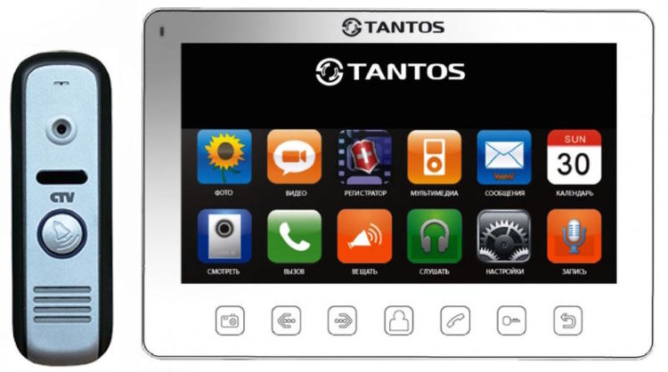 TANTOS PRIME Slim Kit  Комплект видеодомофона
